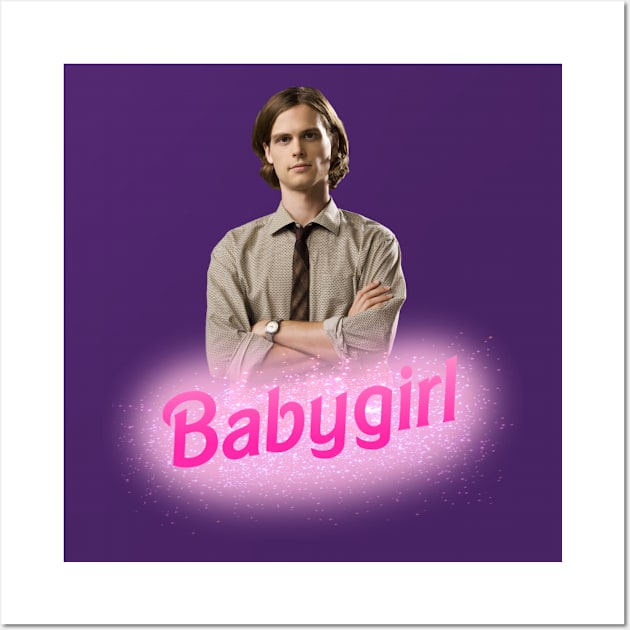 Spencer Reid Babygirl Wall Art by whizz0